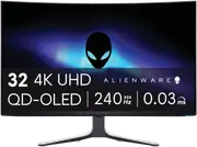 "Alienware 31.6"" 4K Curved Gaming Monitor"