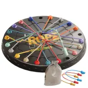 Rope Puzzles Colorful Twisted Rope Sorting Board Game Brain Teaser for Kids