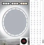 Luces LED para tocador, tiras de luces para maquillaje de 16 pies, 3000 K 4000 K