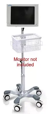 Rolling Roll stand for SPACELABS 90369 patient monitor (big wheel)