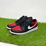 實拍 AIR JORDAN 1 LOW ALTERNATE BRED TOE 黑紅 男鞋 553558-066