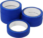 WHAMVOX 6 Pack Painters Tape Masking Tape Adhesive 0.98 Inches x 21.87 Yards Blue Drafting Painting Supplies Easy Removal High Visibility