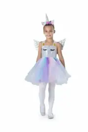 Unicorn Costume Girls Unicorn Party Dress Toddler Size 1-2 Dress Up America