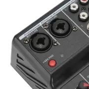 4 Channel Mixer Usb Stereo Mixing Console With Sound Card For Home Com IDM