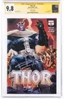 Thor 6 9.8 CGC Wraparound cover Signature SIGNED SS Donny Cates 2th Print 732