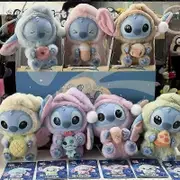 Miniso Stitch Eat Something Before Sleep Series Vinyl Figure Confirme Doughnut
