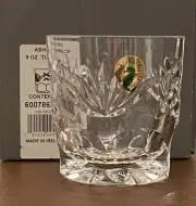 Waterford Crystal Ashling 9 Oz Tumbler Old Fashioned Glass 3.25” New In Box