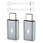 TechMatte USB-C Adapter 15W Fast Charging for iPhone 15/16 2-Pack