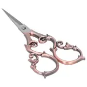Embroidery Scissors DIY Vintage Small Cutting Tools(Antique Red)