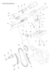 Polaris Release Lever, Genuine OEM Part 3090116, Qty 1