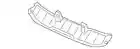 ⭐⭐ Front Bumper Middle Induction Plate For Honda Civic 2017 - 2020 Genuine OE ⭐⭐