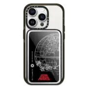 PowerThru Power Bank Mirror Slim Power Bank MagSafe Compatible The Death Star PowerThru Power Bank