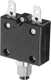 CRILSTYLEO Thermal Circuit Breaker Manual Reset Overload Protector for Ac Dc Safe Circuit Protection for Rvs Boats Automotive Applications