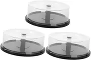 Cd Holder Case Plastic Cd Storage Bin DVD Organizer Scratch-Resistant Portable Dust Proof