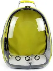 Cat and Dog Bag Pet Cat Dog Puppy Carrier Travel Bag Space Capsule Transparent Backpack Breathable 360° Sightseeing (Color : D) (Color : D)