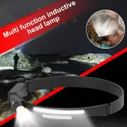 Headlamp USB Rechargeable Headlight Torch Work Night Run Lamp Bar Head Band Lamp