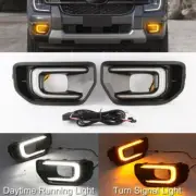 DRL LED Daytime Running Lights Fog Lights Turn Signal For Ford Ranger 2022 2023 (for: Ford)