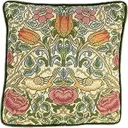 Bothy Threads Stamped Tapestry Cushion Stitch Kit "Rose Tapestry", TAC20, 36x36cm, DIY
