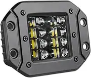 BYBDQKTVEH 2X 5 40W Flush Mount LED Work Light Bar for Car Truck Offroad Boat 4WD ATV Spot Beam LED Pods Driving Fog Light 12V 24V Work Light(1pcs 40W Flush Mount)