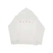 [MARNI] MARNI Logo print hoodie Kids 14Y 14Y White