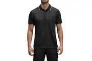 King Gee Mens Workcool Hyperfreeze Polo Work Shirt K54209 - Black