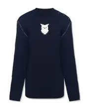 Animal totem sailor sweater L,M Black