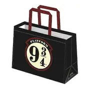 Harry Potter Platform 9 3/4 Reusable Tote Bag Black One Size