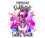 Talks Back #1, Mouse Pad, Sublimated, Can Personalize, Made to Order (mp312)
