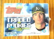 TOPPS 2000 TRADED AND ROOKIES + AUTO COMPLETE SEALED FACTORY BASEBALL CARD SET