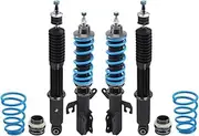 T6 Coilovers Suspension Springs Kit Suspension Strut Shock Coilover Lowering Kit ，Compatible With NISSAN VERSA N17 2013-19