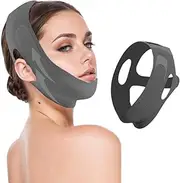 CATOR V shape face shaper, anti-double chin mask, reusable V-line mask, V shape face, available for all seasons, black