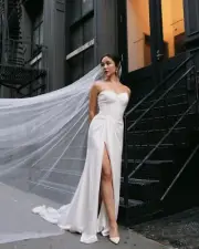 Wedding Dress Justin Alexander Garrison Brand New (size 12) Originally $2199