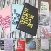 100 Days Envelope Challenge Binder Savings Challenge Book Planner Budget Binder