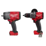Milwaukee Impact Wrench 18V Brushless w/ Friction Ring + Hammer Drill/Driver