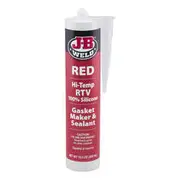 JB Weld Red Hi-Temp RTV Gasket Maker & Sealant 300mL 31914