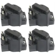 Ignition Coils Set of 4 for Olds Chevy Cutlass NINETY EIGHT De Ville Le Sabre (for: Honda)