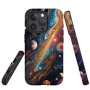 For iPhone 15 Pro Tough Protective Cover, Planets Of The Universe