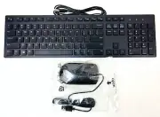 Dell USB KEYBOARD & MOUSE SET Multimedia Keyboard KB216 Optical Mouse MS116, NEW