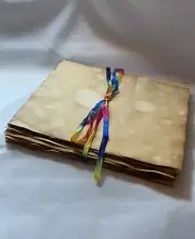 10 Sheets of Coffee Dyed Paper Junk Journal Ephemera Crafting