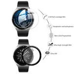 華為 適用於 HUAWEI WATCH GT 3 PRO 鋼化玻璃屏幕保護膜的 3D PET 保護膜全邊緣蓋