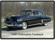 1950 Oldsmobile Fastback Refrigerator / Tool Box Magnet