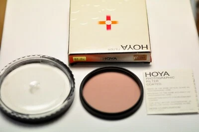 Hoya 62mm FLD filter with plastic case. New old stock.