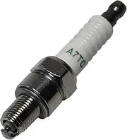 1Pcs Metal Spark Plug A7TC 10mm Compatible with Dirt Bike Moped GY6 50cc 70cc 90cc 125cc 150cc Scooter ATV