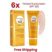 6 x BIODERMA SPF 100+ Suncreen Sunblock 40ml FREE SHIPPING