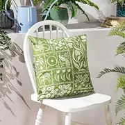 Furn. Forage Garden Outdoor Polyester Filled Cushion - Twin Pack