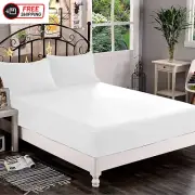Elegant Comfort Premium Hotel Quality 1-Piece Fitted Sheet, Luxury & Softest 150