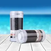 Devanti Water Dispenser Set of 2 Filter Suit for Cooler Bottle Container Office Home Living Room Indoor, Replacement Purifier System, 6 Stage Filtration Ceramic Carbon Mineral Cartridge