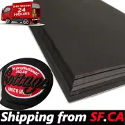Black Color - 3D Embroidery Puffy Foam Backing Paper，15"x18"x3mm，100 sheets