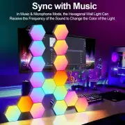 Smart Hexagonal Wall Room Lamp