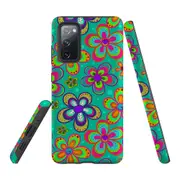 For Samsung Galaxy S20FE (Fan Edition) Case Tough Protective Cover Retro Floral
